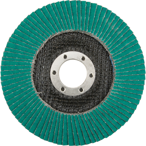 Disques &agrave; lamelles 577F, 4-1/2" x 7/8", Type 29, Grain 80, Zirconium M & M Nord Ouest Inc