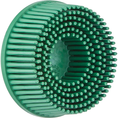 Meule en soie Roloc Scotch-Brite, C&eacute;ramique, Grain Cors&eacute;, 2" dia. M & M Nord Ouest Inc
