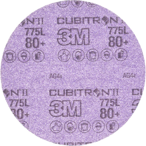 6" Cubitron II 775L Disc - 80 Grit, 6" Dia., 80+ Grit M & M Nord Ouest Inc