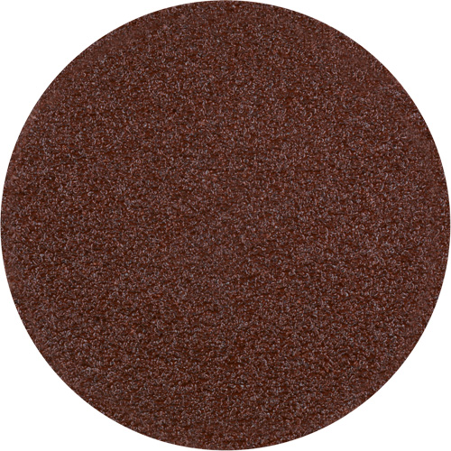Lock Back Sanding Disc - 3", 3" Dia., 36 Grit, Aluminum Oxide M & M Nord Ouest Inc