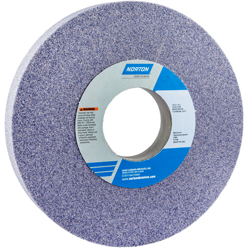 32A Cylindrical Wheel, 10" x 1", 3" Arbor, 1, Aluminum Oxide M & M Nord Ouest Inc