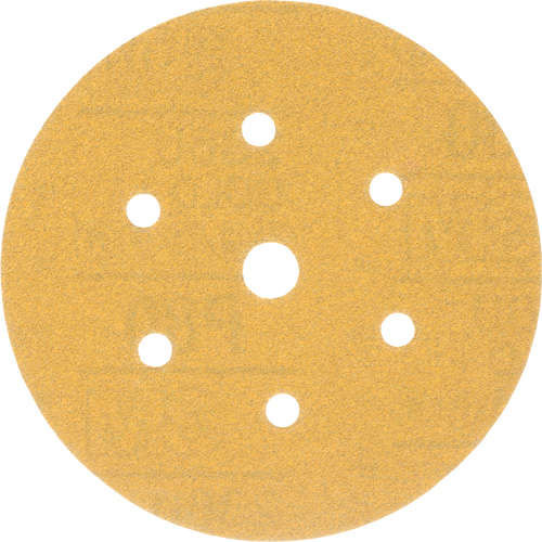 3M Hookit Film Disc, 6" Dia., P80 Grit, Aluminum Oxide, C-Weight M & M Nord Ouest Inc