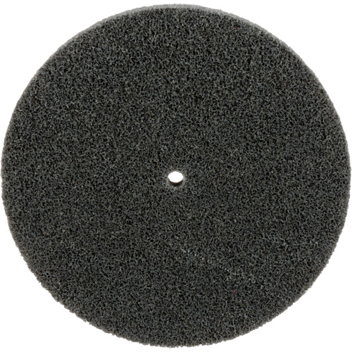 Scotch-Brite EXL Unitized Wheel, 5" x 1/2", 1/4" Arbor, Fine Grit, Silicon Carbide M & M Nord Ouest Inc