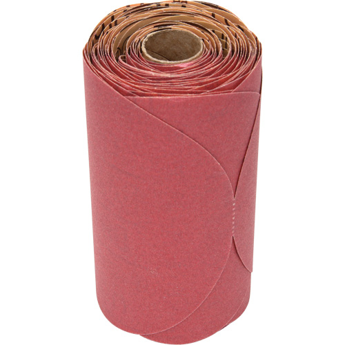 Disque abrasif rouge Stikit, 6" dia., Grain 240, Oxyde d'aluminium M & M Nord Ouest Inc