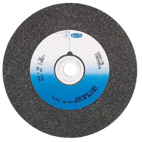 Bench Grinding Wheel, 8" x 1", 1" Arbor, Aluminum Oxide, Type 1 M & M Nord Ouest Inc
