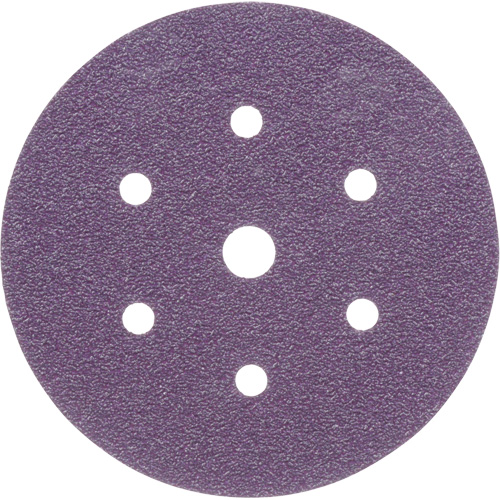 Cubitron II Hookit Clean Sanding Abrasive Disc, 6" Dia., 40+ Grit, Ceramic, C-Weight M & M Nord Ouest Inc