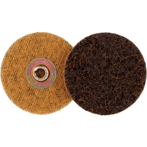 Disque RC de traitement de surface TS &agrave; changement rapide Standard Abrasives, 2" dia., Grain Cors&eacute;, Oxyde d'aluminium M & M Nord Ouest Inc
