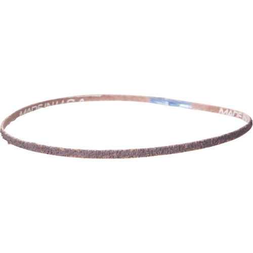 Courroie en toile pour ponceuse Metalite, 3/8" la x 13" lo, Oxyde d'aluminium, Grain Cors&eacute;/P60 M & M Nord Ouest Inc