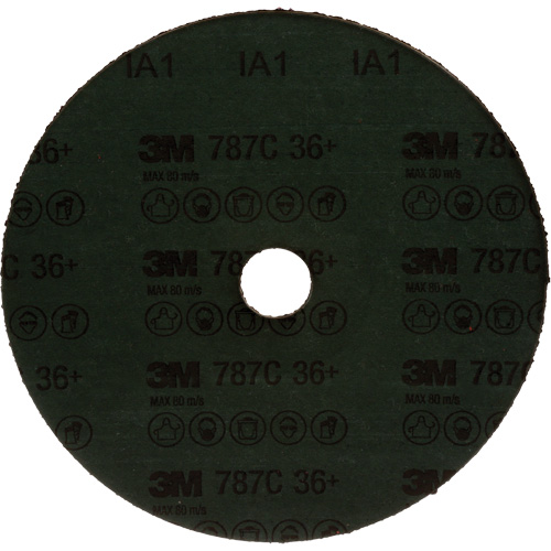 787C Fibre Disc, Ceramic, 36+, 7" Dia x 7/8" Arbor M & M Nord Ouest Inc