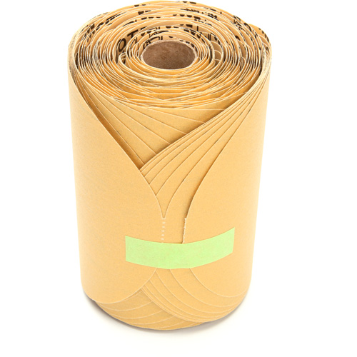 Stikit Gold Paper 216U Disc Roll, Aluminum Oxide, 6" W x 87' L, P220 Grit M & M Nord Ouest Inc