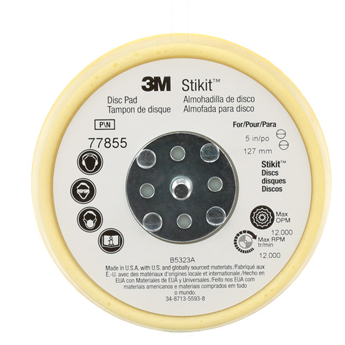 Hookit Low Profile Finishing Disc Pad, 77855 M & M Nord Ouest Inc