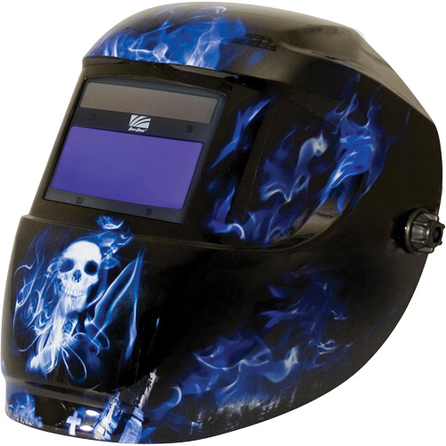 Carrera ArcOne&reg; Hood, 3" L x 4" W View Area, 9 - 13 Shade Range, Blue M & M Nord Ouest Inc
