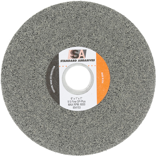 Standard Abrasives General Purpose Plus Wheel, 6" x 1", 1" Arbor, Silicon Carbide M & M Nord Ouest Inc