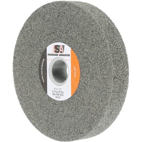 Standard Abrasives General Purpose Plus Wheel, 6" x 1", 1" Arbor, Silicon Carbide M & M Nord Ouest Inc