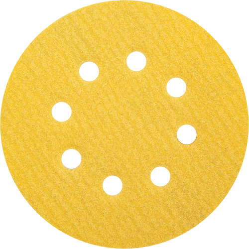 Gold Reserve A296 Paper H&L Vacuum Disc, 5" Dia., 120 Grit, Aluminum Oxide, C-Weight M & M Nord Ouest Inc