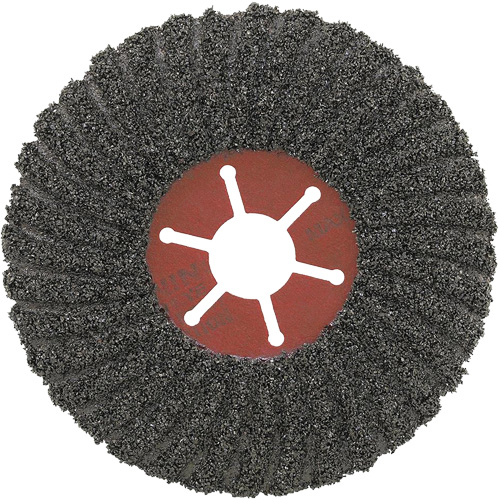 Powerflex Semi-Flexible Disc, 5" Dia., C24 Grit, Silicon Carbide M & M Nord Ouest Inc