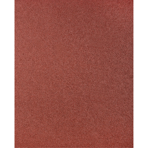 Feuille de papier abrasif grossier pour le m&eacute;tal R243 AO, 9" x 11", Grain 80, Oxyde d'aluminium M & M Nord Ouest Inc