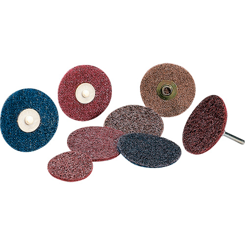 Standard Abrasives Quick Change TS Surface Conditioning RC Disc 840135, 1" Dia., Medium Grit, Aluminum Oxide M & M Nord Ouest Inc