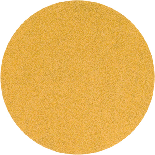 Disque de ponçage jaune &agrave; boucles & crochets, 5" dia., Grain P220, Oxyde d'aluminium M & M Nord Ouest Inc