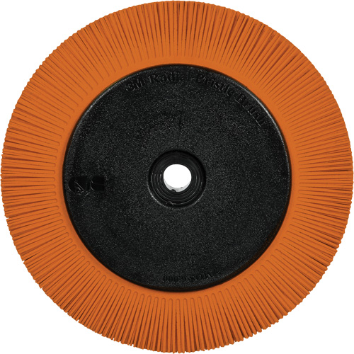 Scotch-Brite Type S Precision Radial Bristle Brush PN-RB with Flange, Ceramic, 80+ Grit, 8" Dia. M & M Nord Ouest Inc