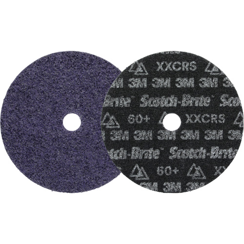 Scotch-Brite Precision Heavy Duty Surface Conditioning Disc, HD-DH, 7" Dia., X-Extra Coarse Grit, Ceramic M & M Nord Ouest Inc