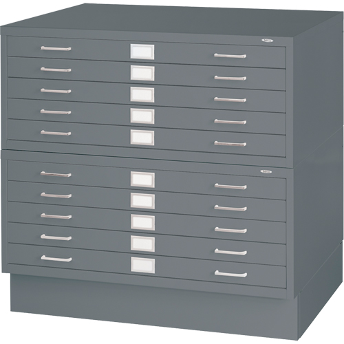 Classeurs en acier pour plans, 5 Tiroirs, 40-3/8" la x 29-3/8" p x 16-1/2" h M & M Nord Ouest Inc