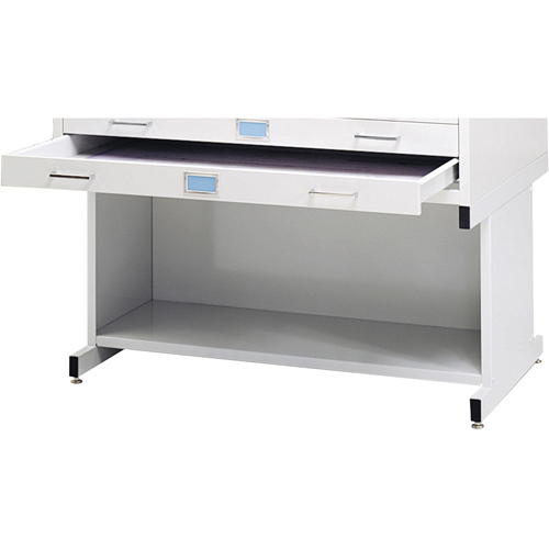 High Base for Steel Plan File Cabinet M & M Nord Ouest Inc