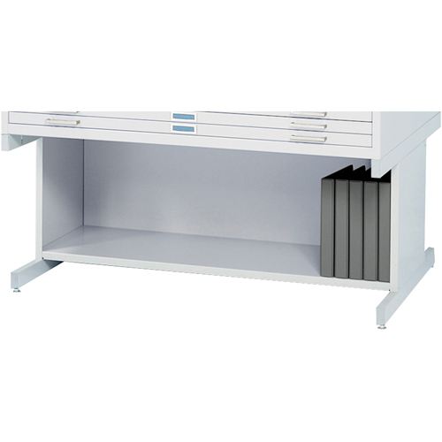 High Base for Steel Plan File Cabinet M & M Nord Ouest Inc