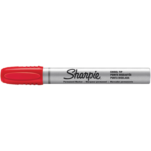 Permanent Markers - Berol Liquid Tip, Red, Chisel Tip M & M Nord Ouest Inc