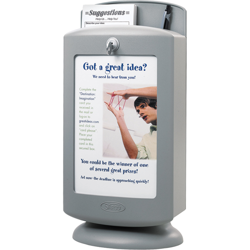 BOITE A SUGGESTION 5"X4"X14" M & M Nord Ouest Inc