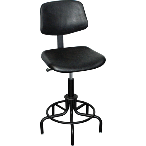Tabouret avec dossier de s&eacute;rie 6000, Stationnaire, Ajustable Hauteur, Capacit&eacute; 250 lb M & M Nord Ouest Inc
