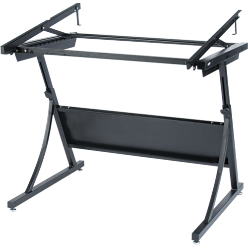 PlanMaster Height-Adjustable Drafting Table, 43" W x 29-1/2" - 37-1/2" H, Black M & M Nord Ouest Inc