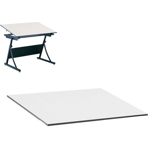 Dessus de table Planmaster, 60" la x 3/4" h, Blanc M & M Nord Ouest Inc