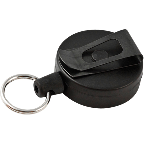 D&eacute;rouleurs de taille moyenne de s&eacute;rie Mid6 #6, Polycarbonate, C&acirc;ble 36", Fixation Agrafe de ceinture M & M Nord Ouest Inc