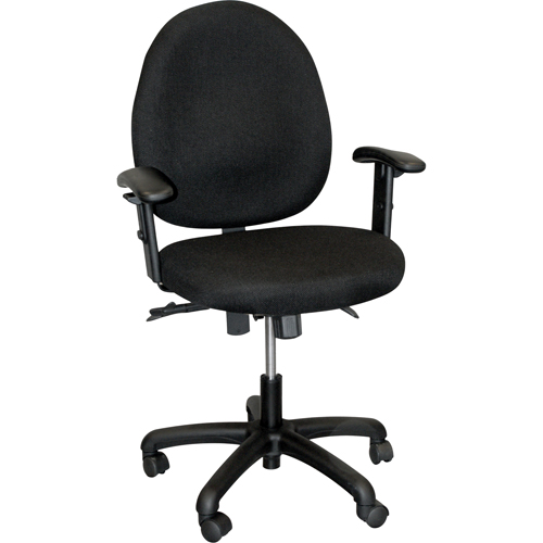 Chaise de dactylo ergonomique avec dossier moyen de s&eacute;rie 900, &agrave; dessin, Ajustable Hauteur, Capacit&eacute; 250 lb M & M Nord Ouest Inc