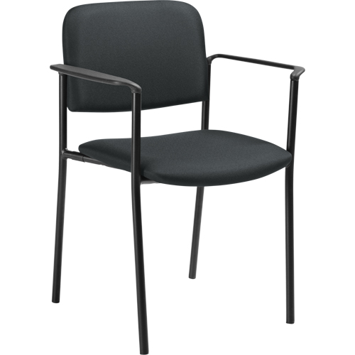 Chaises empilables, Tissu, Hauteur 32", Capacit&eacute; 300 lb, Charbon M & M Nord Ouest Inc