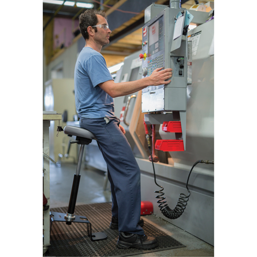 TA 200 Ergonomic Sit/Stand Welding Chair M & M Nord Ouest Inc