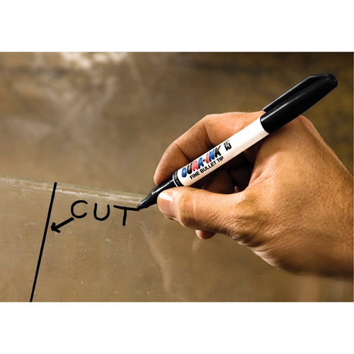 Marqueur permanent Dura-Ink no 15, Fin, Argent M & M Nord Ouest Inc