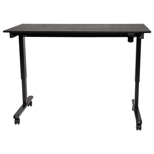 Bureau ajustable pour travail debout, , 45-1/4" h x 29-1/2" p, Noir M & M Nord Ouest Inc