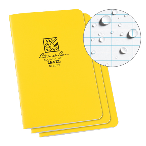 Notebook, Soft Cover, Yellow, 48 Pages, 4-5/8" W x 7" L M & M Nord Ouest Inc