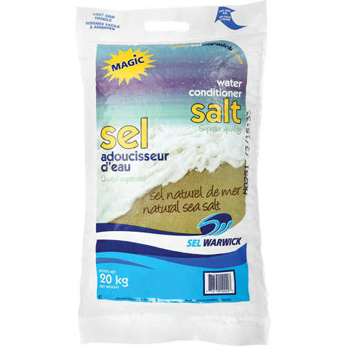 Magic Softening Salt, 44.1 lbs. (20 kg), Bag M & M Nord Ouest Inc