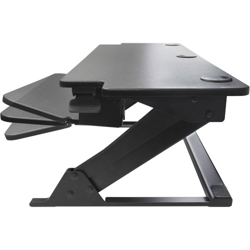 Goya Sit-Stand Workstation, Desktop Unit, 20" H x 42" W x 16" D, Black M & M Nord Ouest Inc