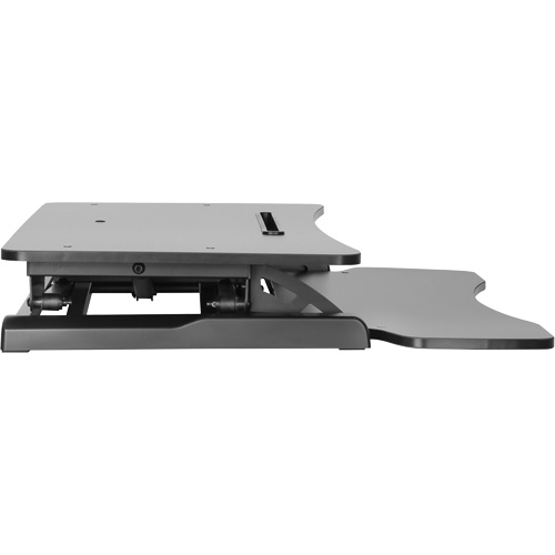 Poste de travail assis-debout Goya, Mod&egrave;le de bureau, 22" h x 31-1/2" la x 24" p, Noir M & M Nord Ouest Inc