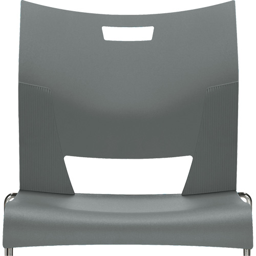 Chaise de formation sans bras Duet, Plastique, Hauteur 33-1/4", Capacit&eacute; 350 lb, Gris M & M Nord Ouest Inc