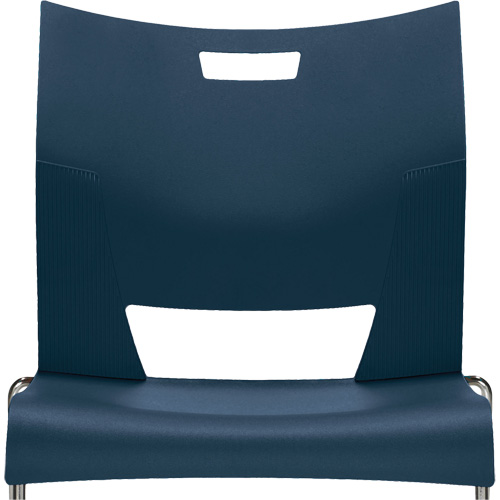 Chaise de formation sans bras Duet, Plastique, Hauteur 33-1/4", Capacit&eacute; 350 lb, Bleu M & M Nord Ouest Inc
