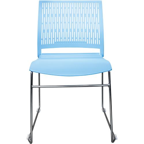 Activ Series Stacking Chairs, Polypropylene, 32-3/8" High, 275 lbs. Capacity, Blue M & M Nord Ouest Inc