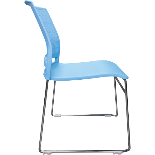 Activ Series Stacking Chairs, Polypropylene, 32-3/8" High, 275 lbs. Capacity, Blue M & M Nord Ouest Inc