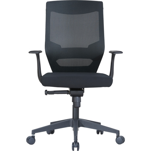 Activ Series Synchro-Tilt Office Chair, Fabric/Mesh, Black, 275 lbs. Capacity M & M Nord Ouest Inc