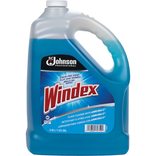 Windex&reg; Glass Cleaner with Ammonia-D&reg;, 3.8 L, Jug M & M Nord Ouest Inc