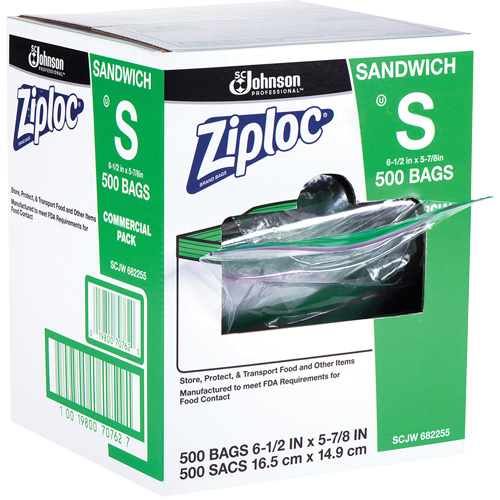 Sacs &agrave; sandwichs Ziploc M & M Nord Ouest Inc